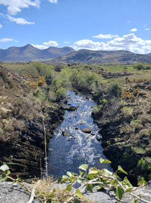 Caragh rivers near Glencar